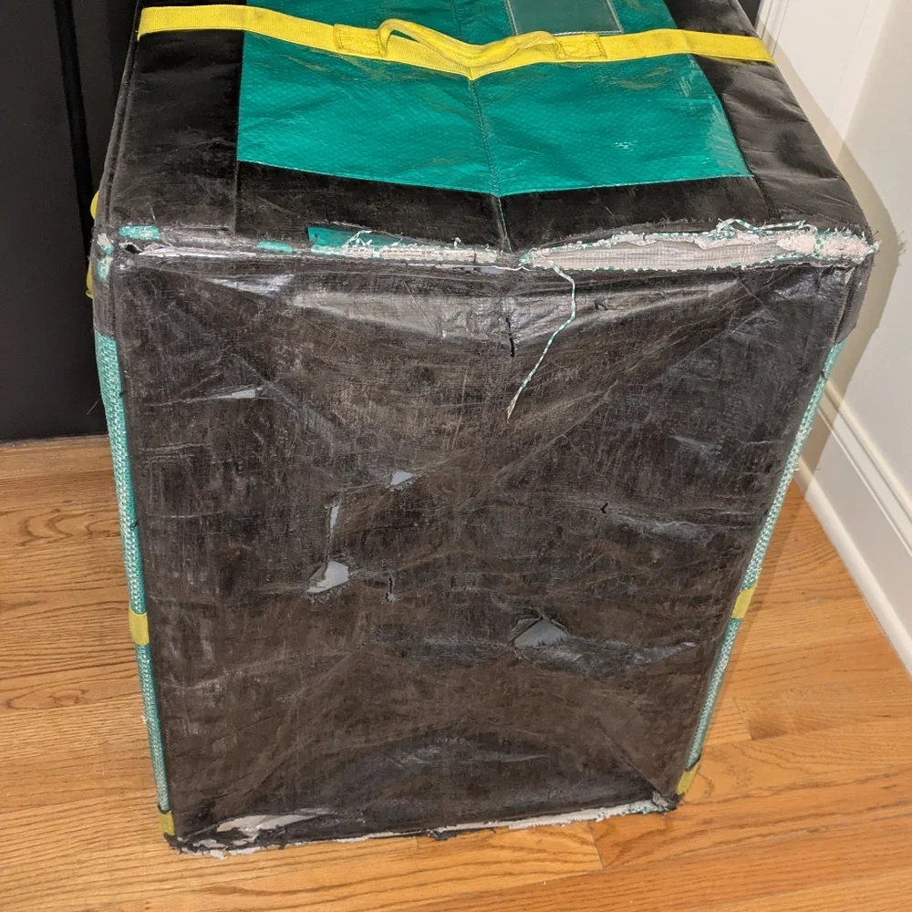 ❤ Giant zippered tote bag, xl storage bag